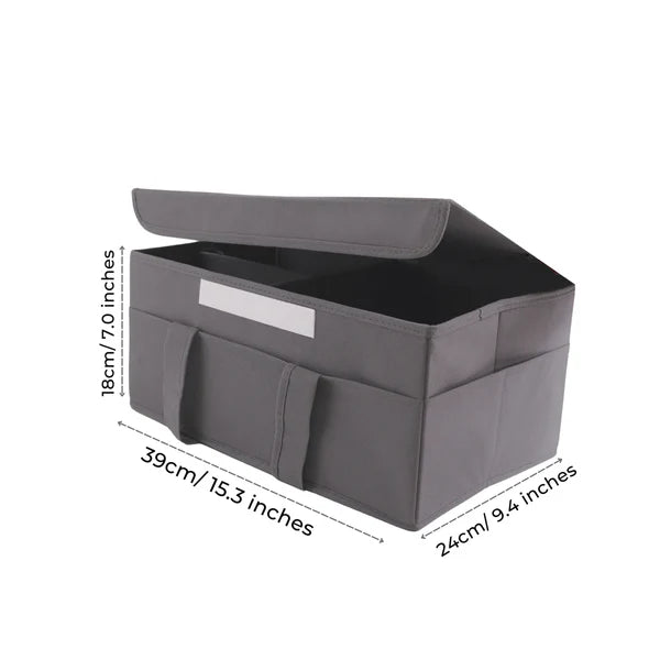 Baby Diaper Caddy Organizer With Lid-Dyed