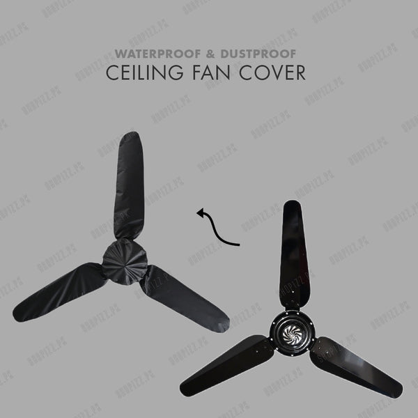 Parachute Fabric Dust & Waterproof Ceiling Fan Cover - Universal Size