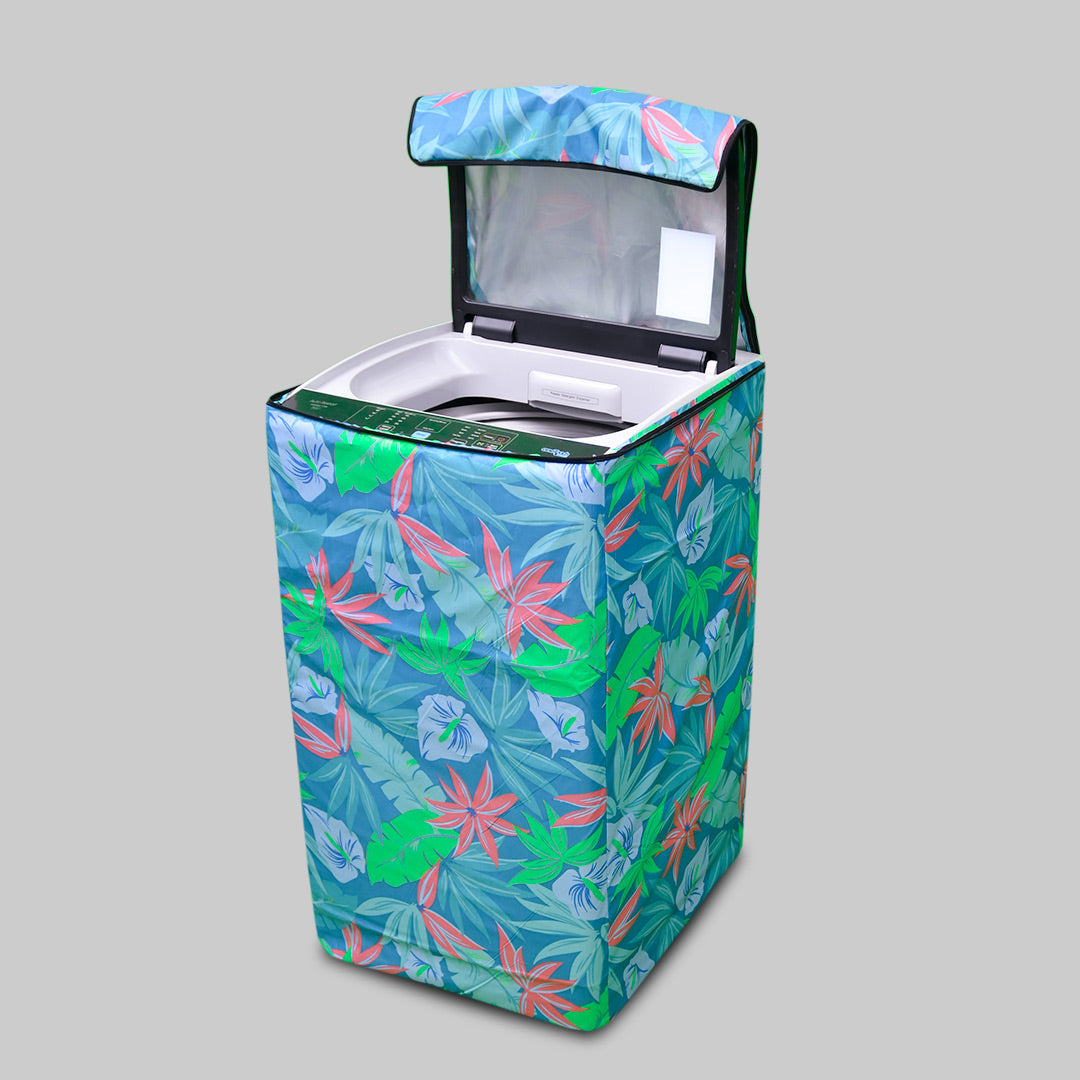 100% Waterproof Printed Washing Machine Covers in Parachute Fabric