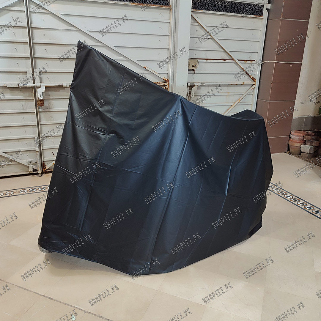 Waterproof & Dustproof Scooty Cover in Laminated Parachute Fabric