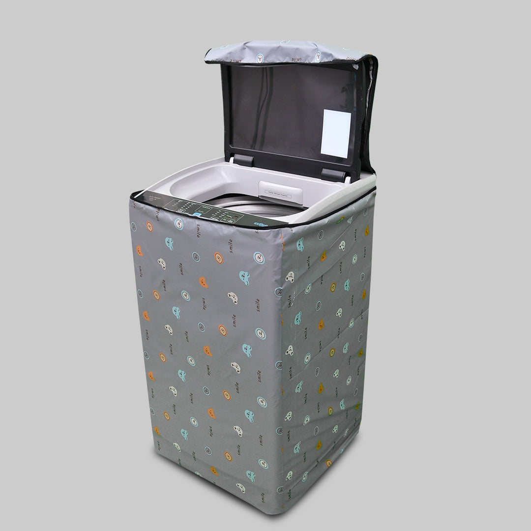 100% Waterproof Printed Washing Machine Covers in Parachute Fabric