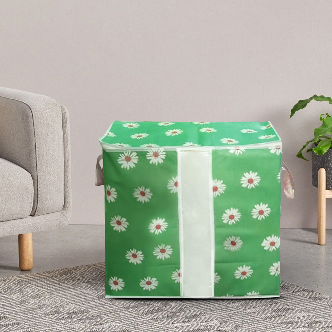 Space Saver - Floral Print Multipurpose Travel / Storage Bag