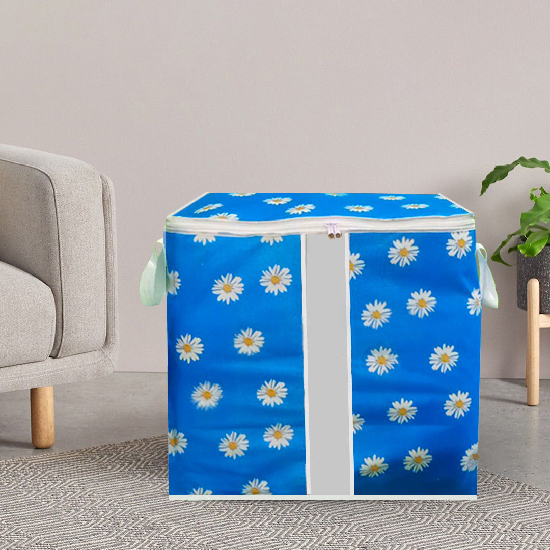 Space Saver - Floral Print Multipurpose Travel / Storage Bag