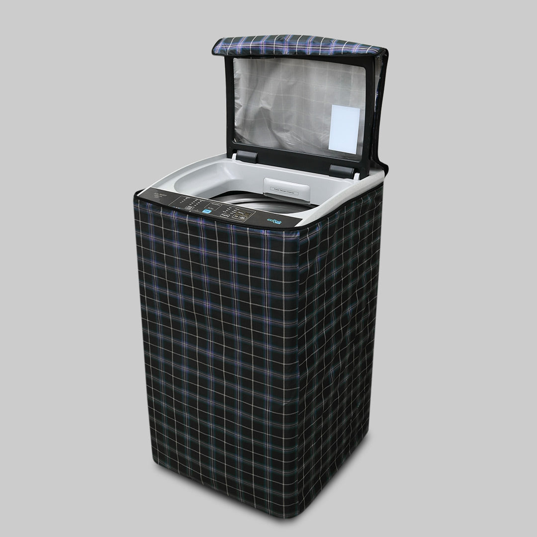 100% Waterproof Printed Washing Machine Covers in Parachute Fabric
