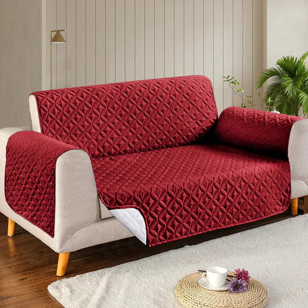 Microfiber Quilted Sofa Covers-6 Colors