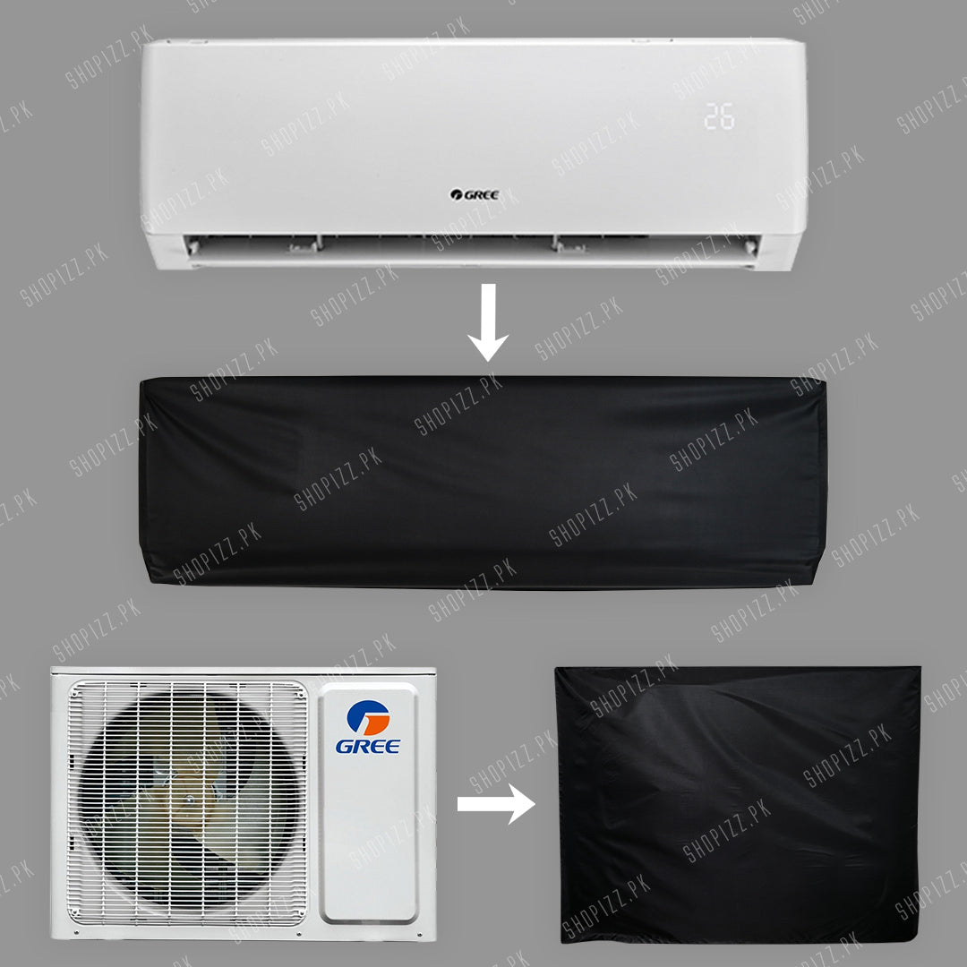 Parachute Fabric Dust & Waterproof Inner + Outer Ac Cover (Check Size ...