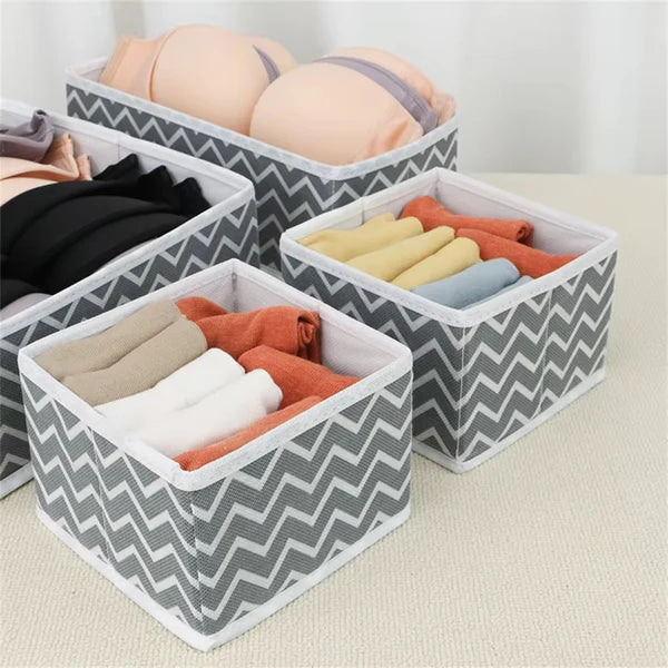 Pack of 3 Drawer Organizers-Wavy