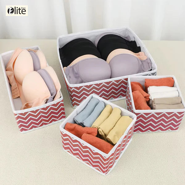 Pack of 3 Drawer Organizers-Wavy