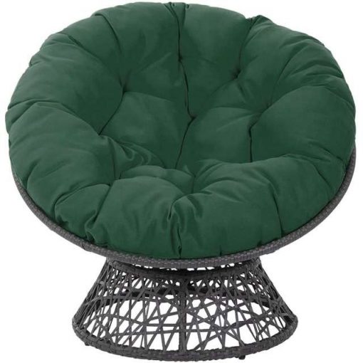 Ultra Comfortable And Soft Round Shape Floor Cushion – Dark Green