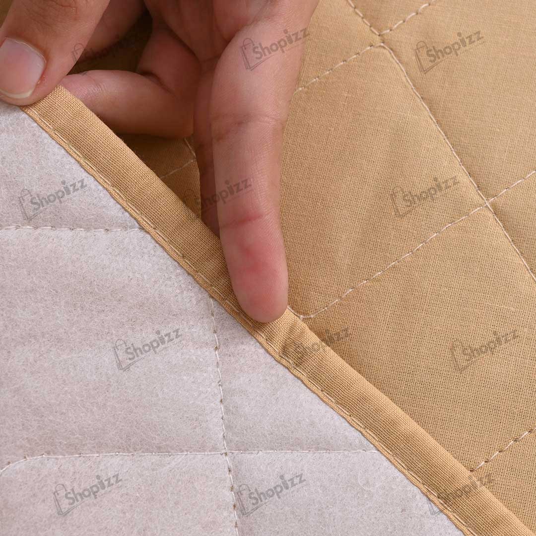 Fine Cotton Quilted Sofa Cover - Available in 6 Colors