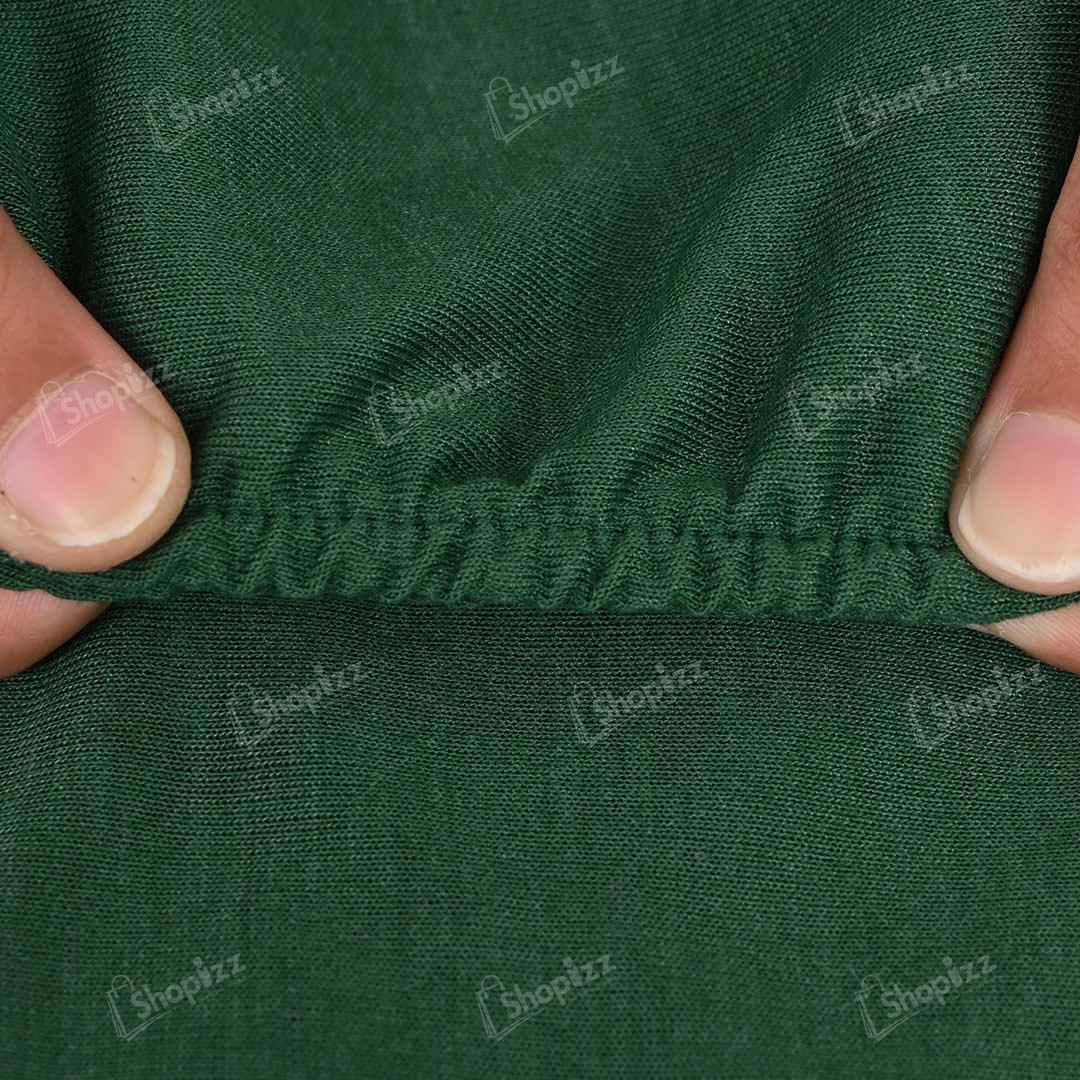 Green Color Cotton Jersey Fitted Sofa Cover – SSC88010