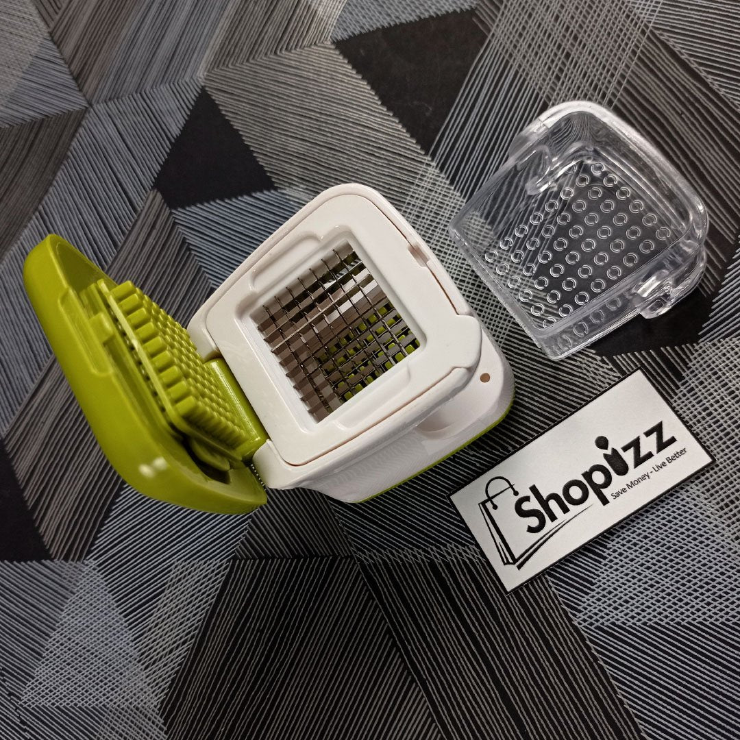 Dual Sided Garlic Crusher with Stainless Blade (SPK CBJ)