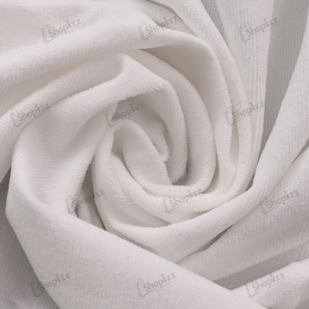 Terry polyester Waterproof Mattress Protector In White Color With Elastic Fitting