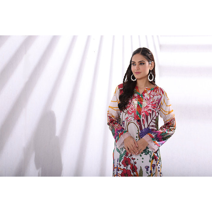 Printed Lawn Shirt RDK 018
