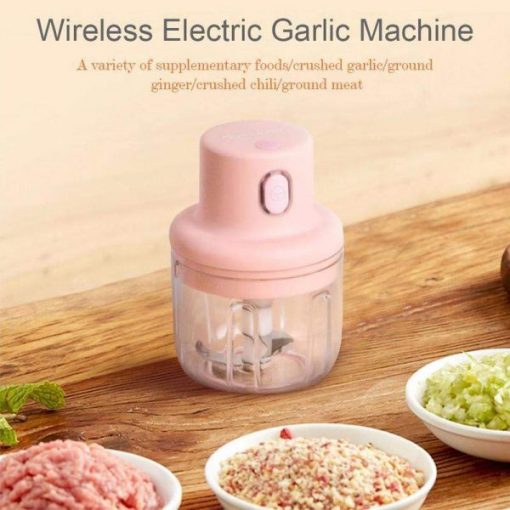 Multifunctional Re-chargeable Electric Garlic Crusher / Chopper(FBE)