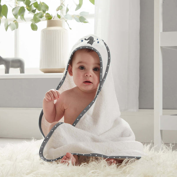 Cartoon Hooded Baby Towel Wrap
