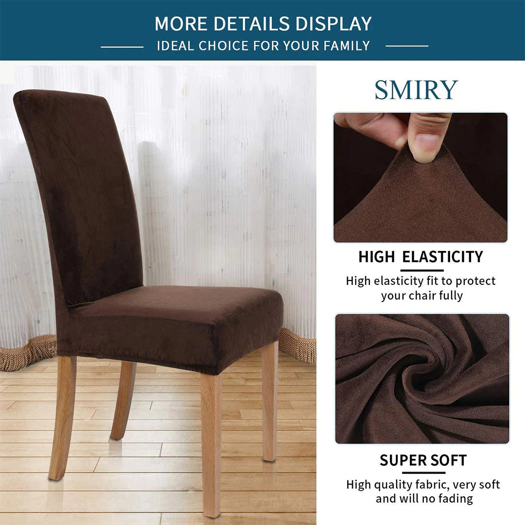 Fine Quality Fitted Style Cotton Jersey Chair Cover - Dust & Stains Proof