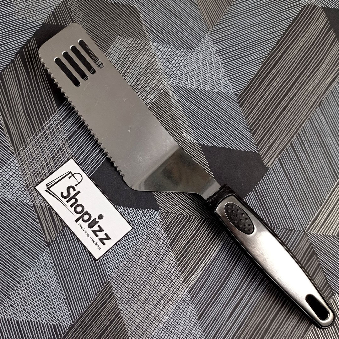 Stainless Steel Multipurpose Cake/ Pizza Cutter And Lifter (AEJ)