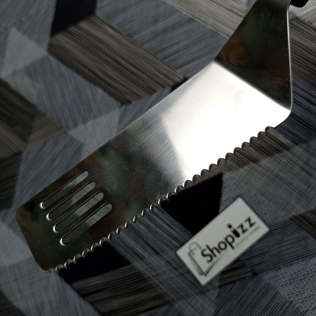 Stainless Steel Multipurpose Cake/ Pizza Cutter And Lifter (AEJ)