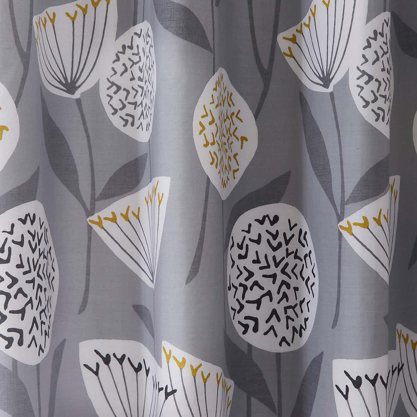 Elements Emmott Grey Blackout Eyelet Curtains 66″x72″(1Piece)