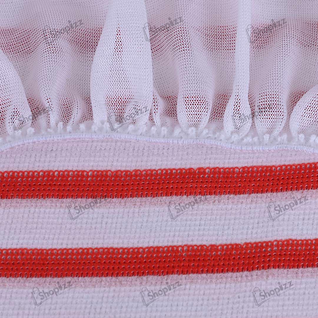 Terry Towel Waterproof Mattress Protector With Elastic Fitting – Pink