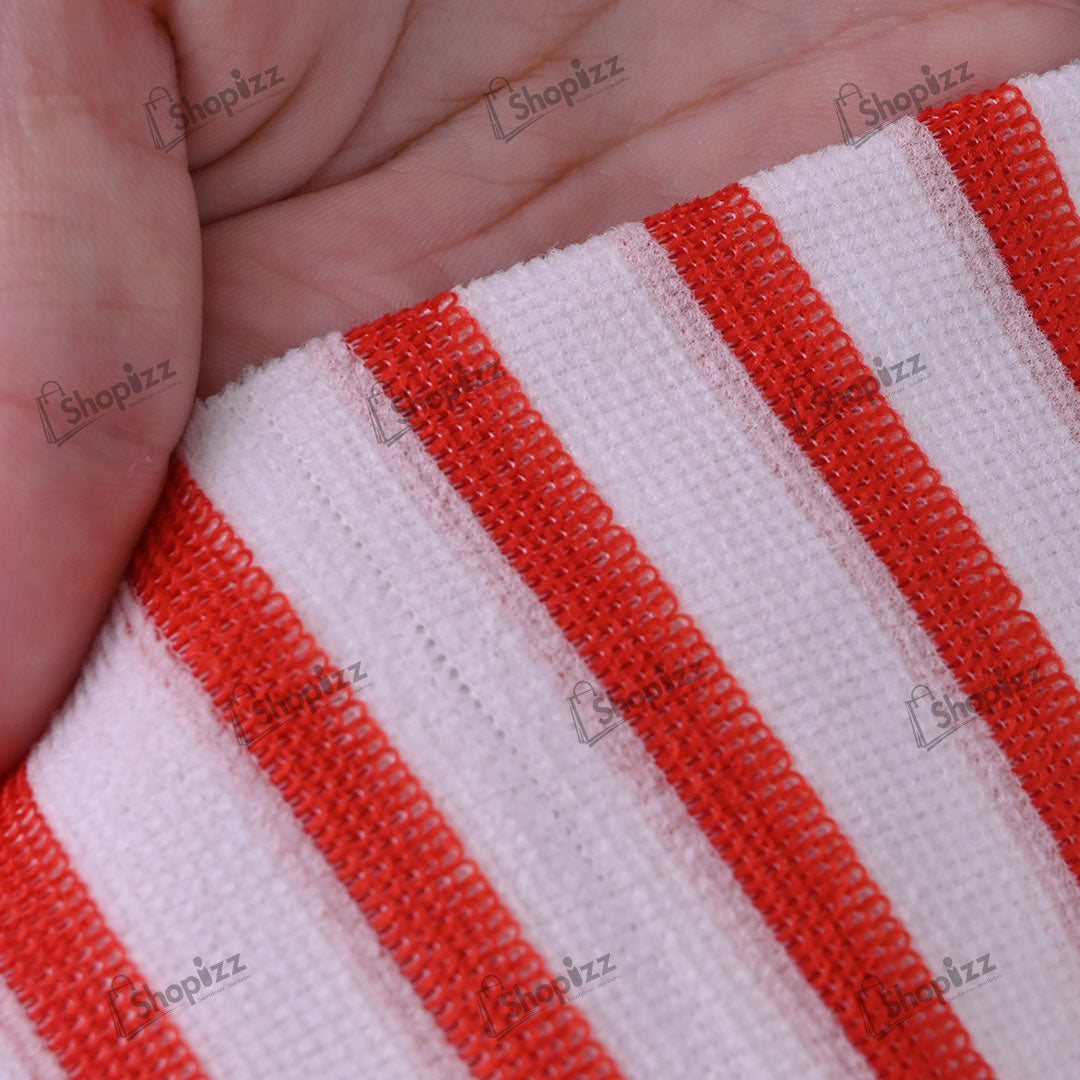 Terry Towel Waterproof Mattress Protector With Elastic Fitting – Orange