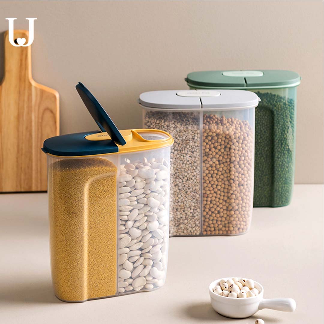 Transparent Dry Food Container / Airtight & Leak Proof Storage Box (EJJ)
