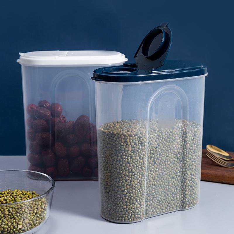 Transparent Dry Food Container / Airtight & Leak Proof Storage Box (EJJ)