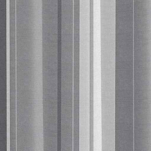 Fusion Whitworth Striped Grey Eyelet Curtains 46″x72″ – 1 Piece