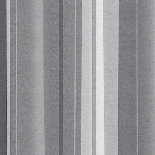 Fusion Whitworth Striped Grey Eyelet Curtains 66″x72″ – 1 Piece