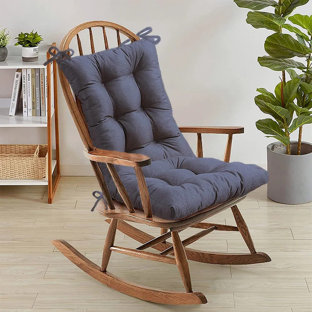 Luxurious Velvet Rocking Chair Cushion / Comfortable Rocking Chair Chair Pad