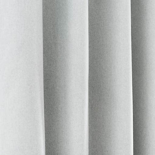 Luna Brushed Dove Grey Blackout Eyelet Curtains 66″x72″ – 1 Piece