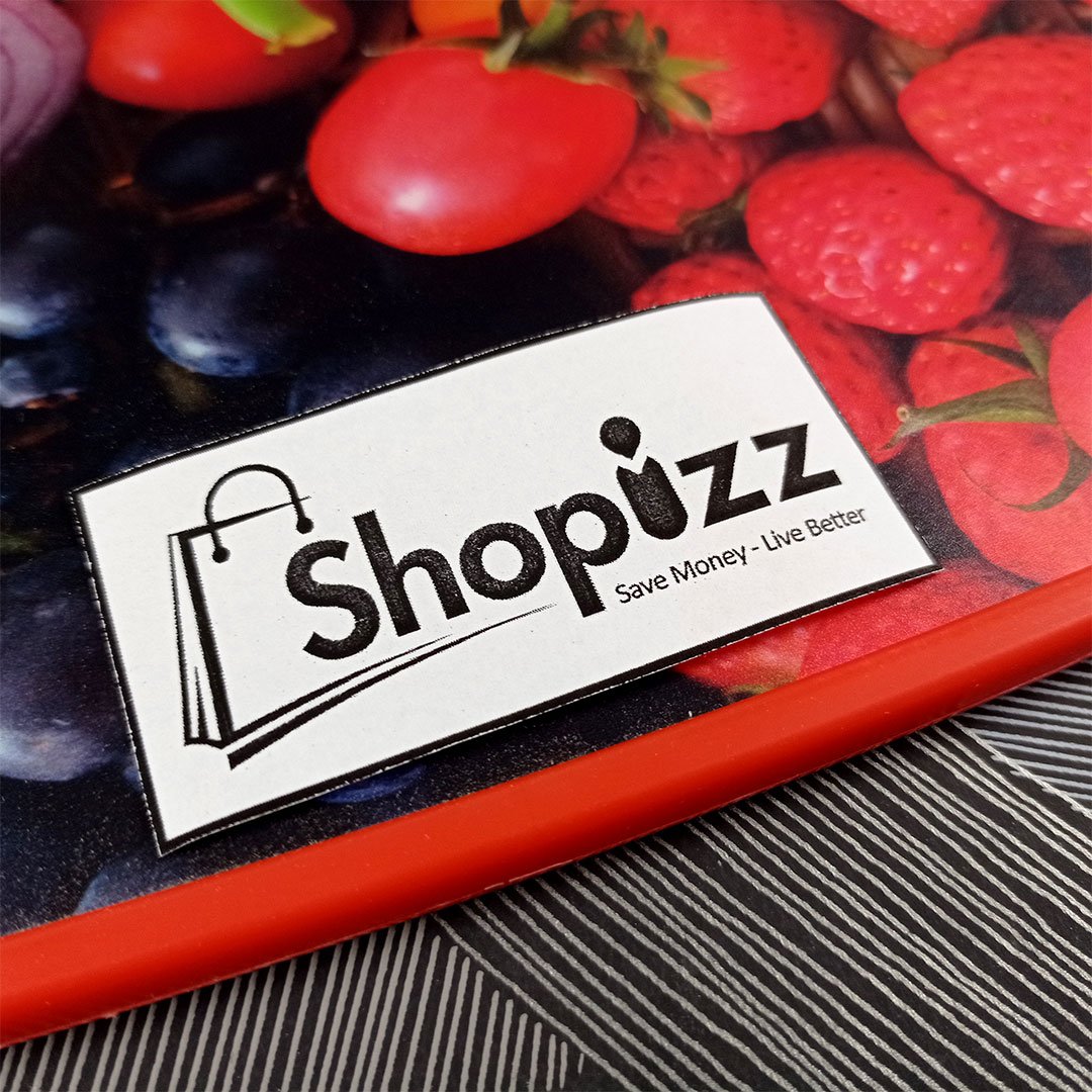 High Quality Plastic Fruit Printed Anti Groove Cutting Board(BBJ)