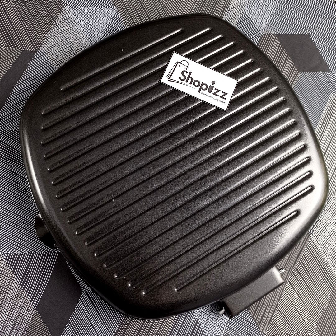 BBQ Xinmao Grill Pan Square Non-Stick with Folding Adjustable Handle 28cm (HEJ)