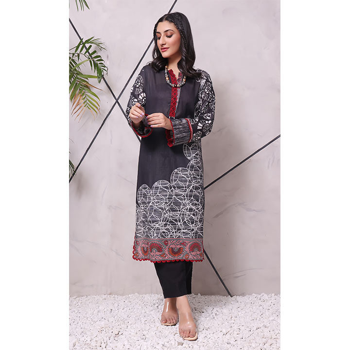 Printed Lawn Shirt RDK 029
