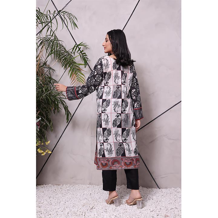 Printed Lawn Shirt RDK 029