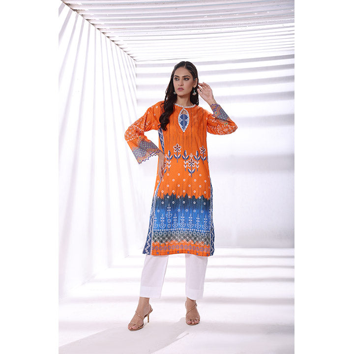 Printed Lawn Shirt RDK 011