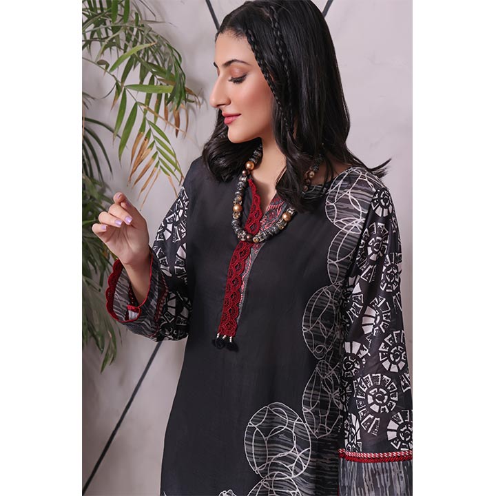 Printed Lawn Shirt RDK 029