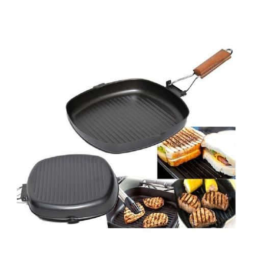 Prestige Aluminium Die Cast Plus Square Grill Pan 24cm (ACJJ)