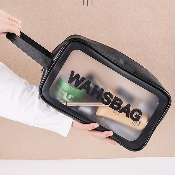 Transparent Cosmetic Wash Bag /  Storage Organizer Bag
