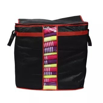 Oxford Fabric 110 GSM Multi Purpose Storage Bag – Black Color
