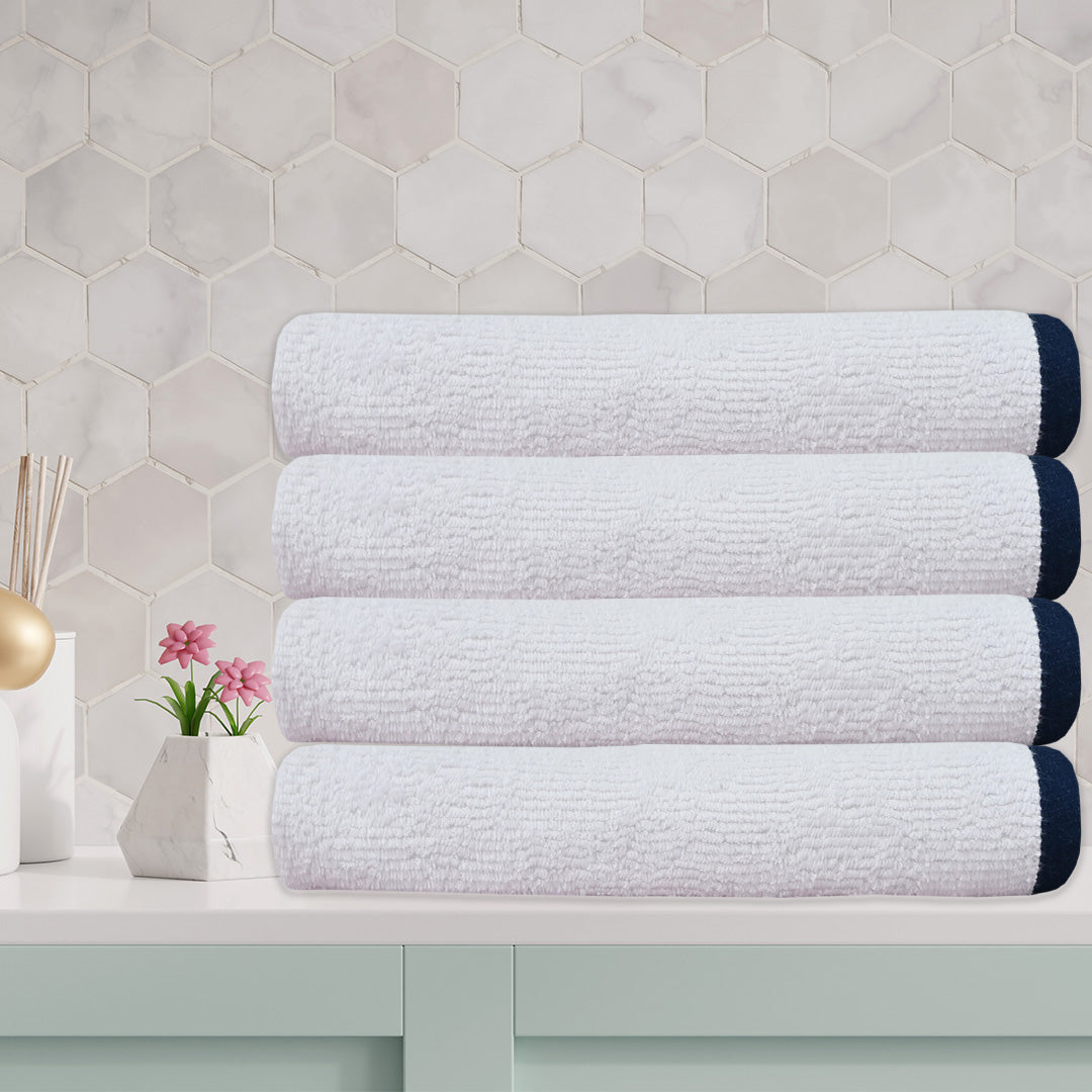 Luxury 100% Cotton Supreme Bath Towel - White (27" x 54")