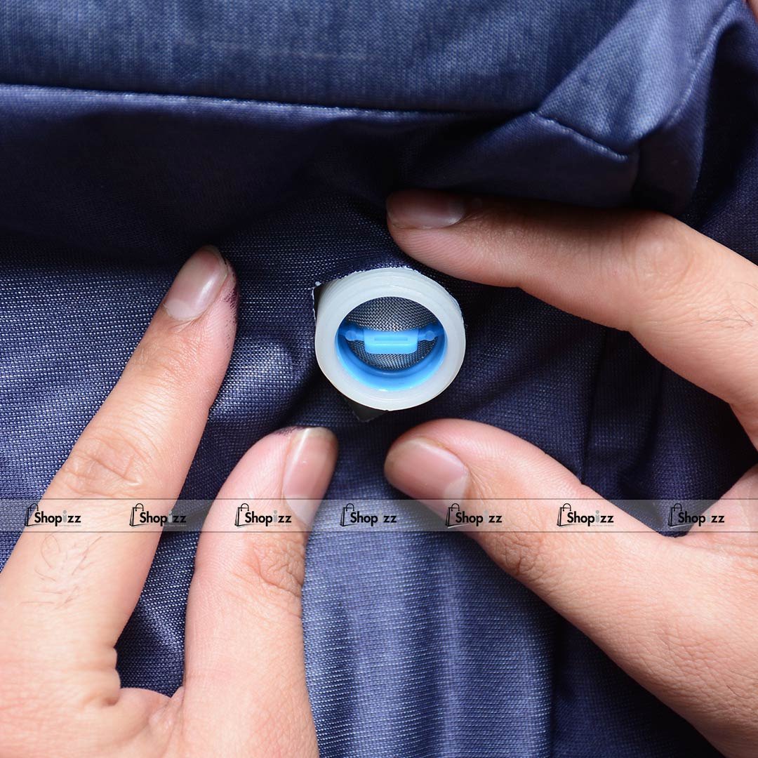 Zipper Waterproof Washing Machine Cover Front Loaded Blue Color – All Sizes available