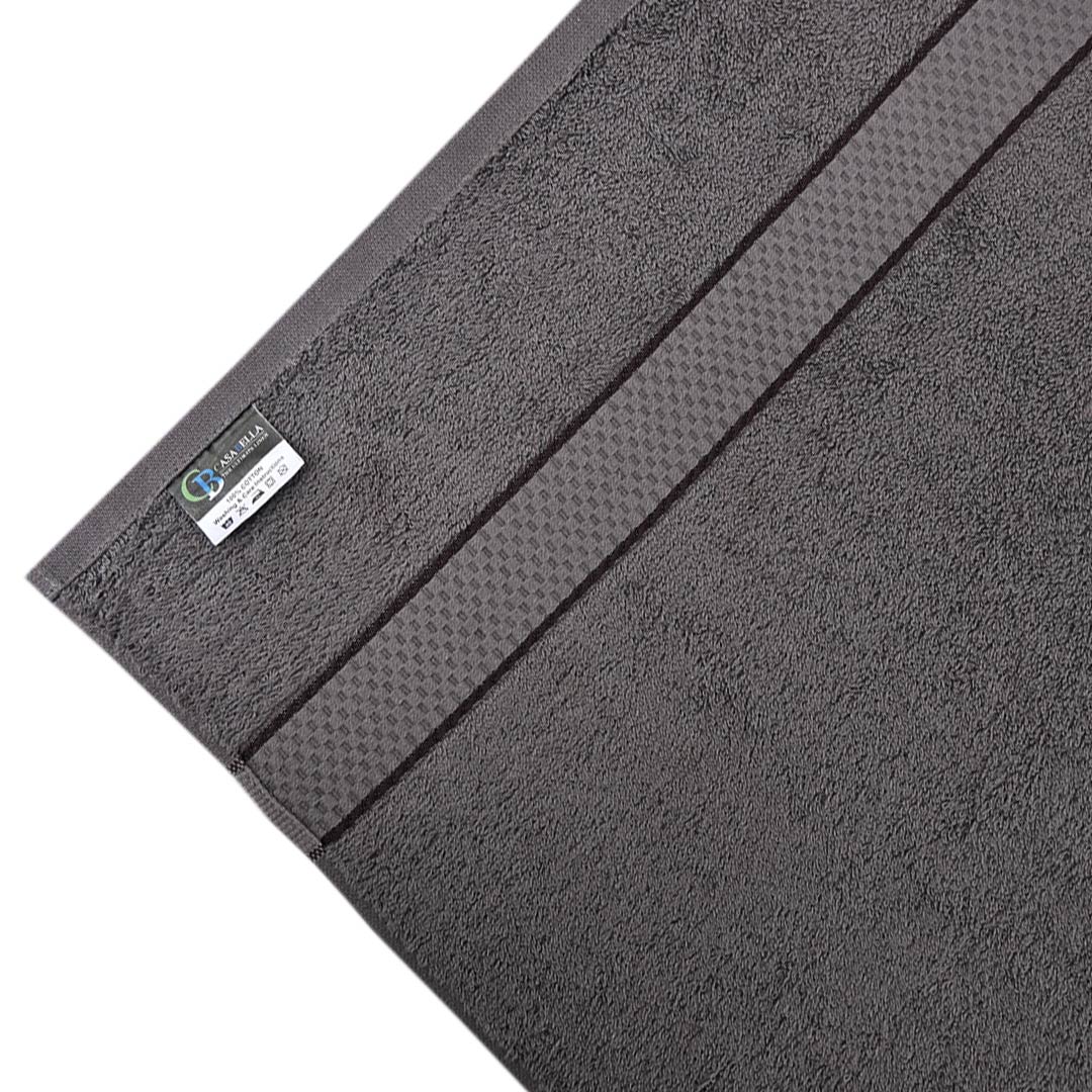 Luxury 100% Cotton Supreme Bath Towel - Dark Brown (27" x 54")