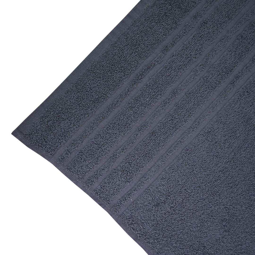 Luxury 100% Cotton Supreme Bath Towel - Dark Grey (20" x 40")