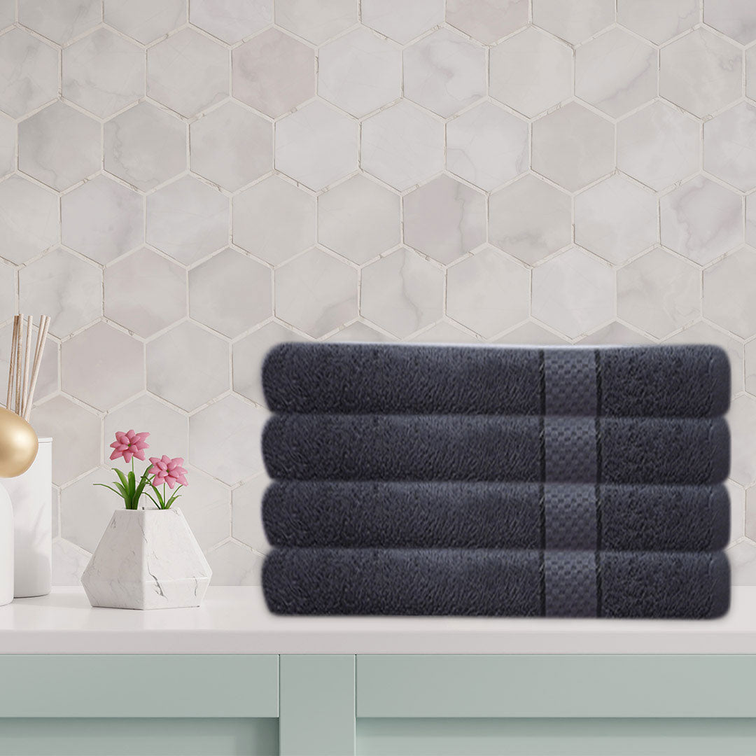 Luxury 100% Cotton Supreme Bath Towel - Graphite  (27" x 54")