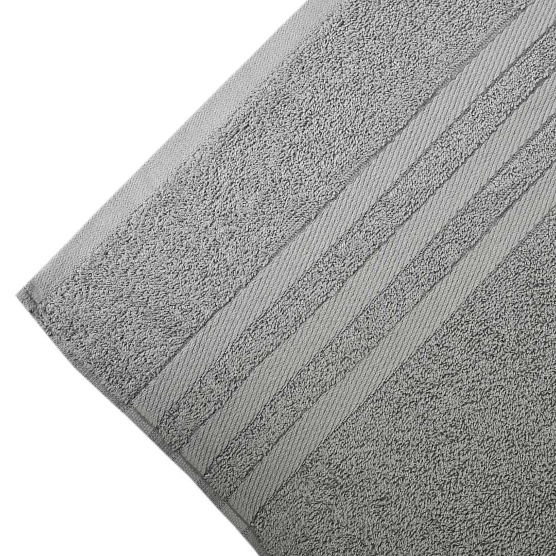 Luxury 100% Cotton Supreme Bath Towel - Grey (20" x 40")