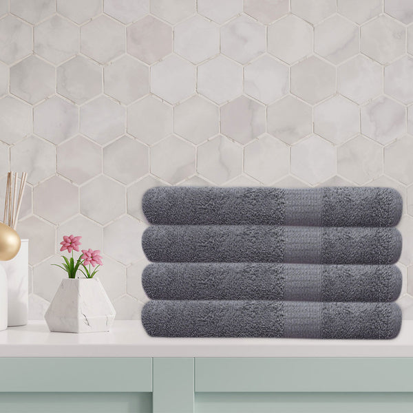 Luxury 100% Cotton Supreme Bath Towel - Grey (27" x 54")