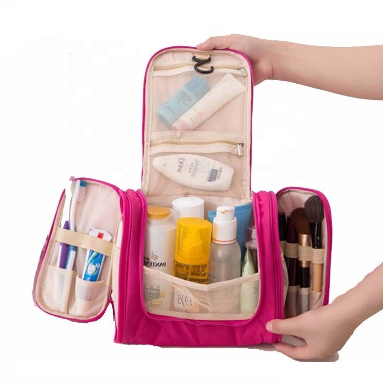 Waterproof Travel Cosmetic Bag / Women Large Necessaries Organizer