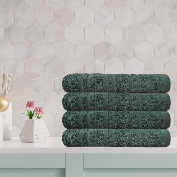 Luxury 100% Cotton Supreme Bath Towel - Dark Green (20" x 40")